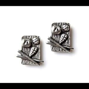 Sushi Pewter Cufflinks